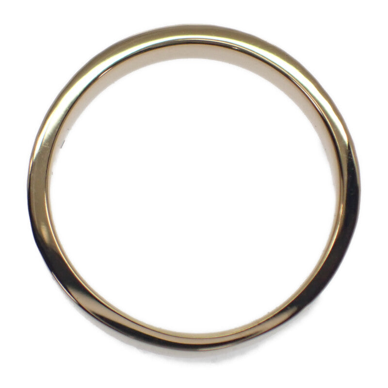 デザインジュエリー ハーフダイヤモンド ピンキー 5号 リング K18イエローゴールド ダイヤモンド レディース【中古】【Nランク】