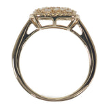 K18 D デザインジュエリー テーパーカットダイヤモンド リング K18イエローゴールド 13号 ダイヤモンド レディース【中古】【Nランク】