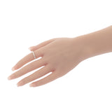 K18 D デザインジュエリー ハーフエタニティ リング K18イエローゴールド 12号 ダイヤモンド レディース【中古】【Nランク】