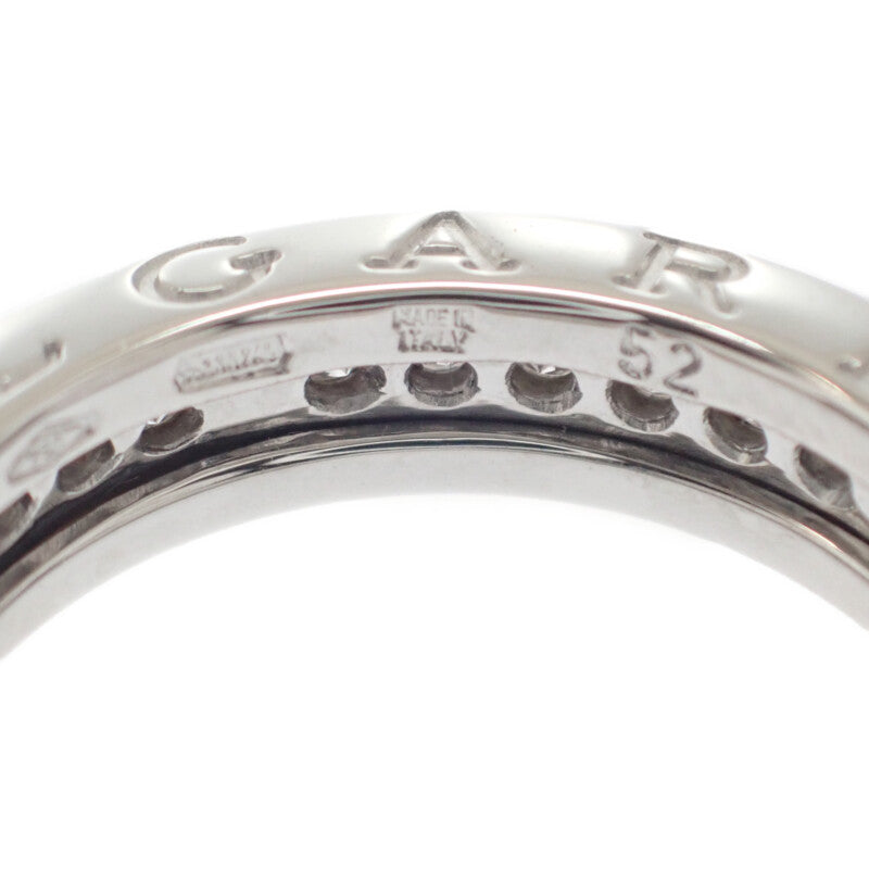 ブルガリ BVLGARI B-zero1 フルエタニティ 11.5号 329345 リング K18ホワイトゴールド ダイヤモンド レディース【中古】【Aランク】