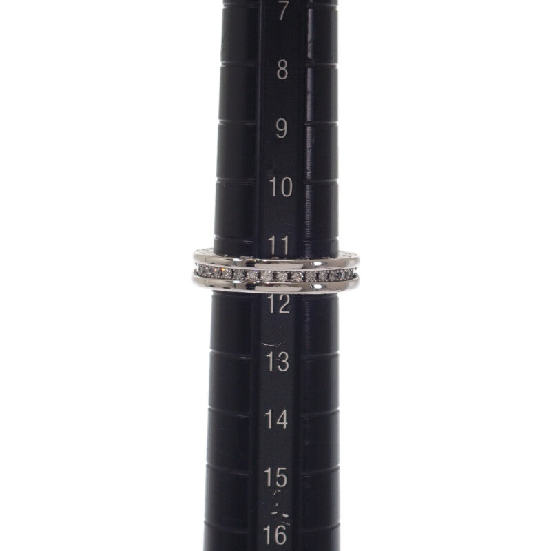 ブルガリ BVLGARI B-zero1 フルエタニティ 11.5号 329345 リング K18ホワイトゴールド ダイヤモンド レディース【中古】【Aランク】