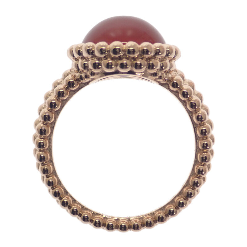ヴァンクリーフ＆アーペル Van Cleef & Arpels ペルレ クルール 10.5号 VCARP4DR51 リング K18ピンクゴールド カーネリアン レディース【中古】【Aランク】