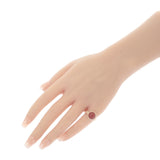 ヴァンクリーフ＆アーペル Van Cleef & Arpels ペルレ クルール 10.5号 VCARP4DR51 リング K18ピンクゴールド カーネリアン レディース【中古】【Aランク】