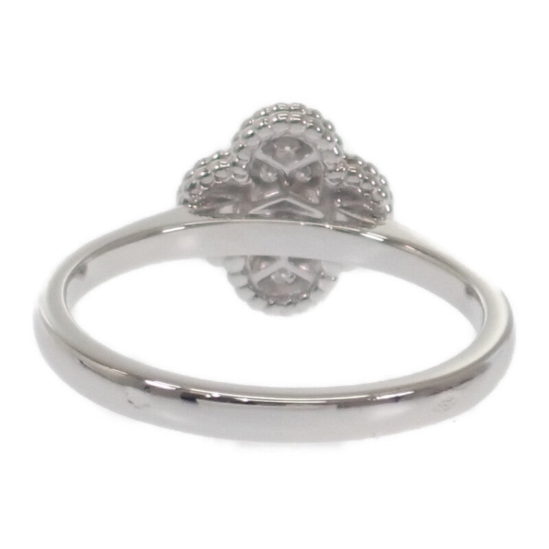 ヴァンクリーフ＆アーペル Van Cleef & Arpels スウィートアルハンブラ 12号 52 VCARO85852 リング K18ホワイトゴールド ダイヤモンド レディース【中古】【Aランク】