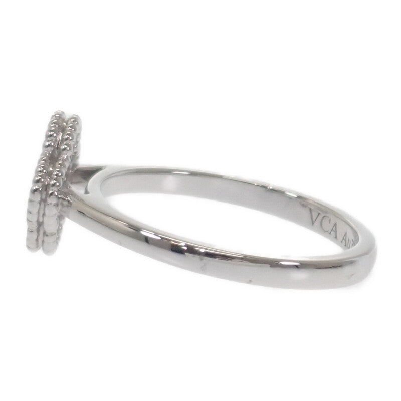 ヴァンクリーフ＆アーペル Van Cleef & Arpels スウィートアルハンブラ 12号 52 VCARO85852 リング K18ホワイトゴールド ダイヤモンド レディース【中古】【Aランク】