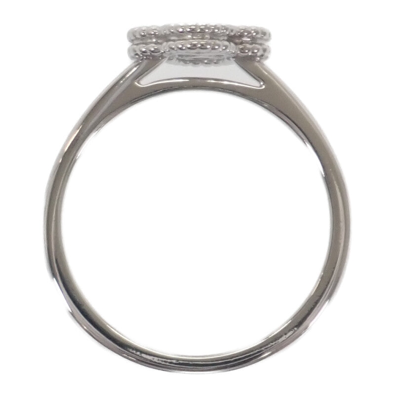 ヴァンクリーフ＆アーペル Van Cleef & Arpels スウィートアルハンブラ 12号 52 VCARO85852 リング K18ホワイトゴールド ダイヤモンド レディース【中古】【Aランク】