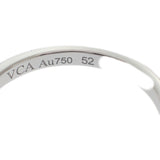 ヴァンクリーフ＆アーペル Van Cleef & Arpels スウィートアルハンブラ 12号 52 VCARO85852 リング K18ホワイトゴールド ダイヤモンド レディース【中古】【Aランク】