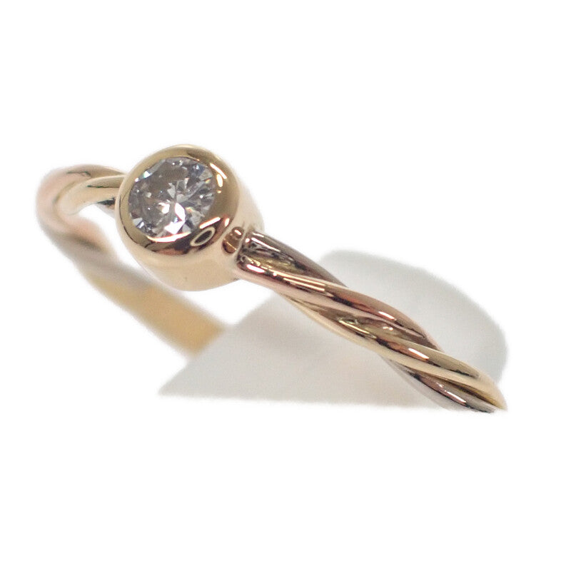 カルティエ CARTIER ツイスト 9.5号 リング K18イエローゴールド K18