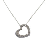 ポンテヴェキオ Ponte Vecchio エモツィオーネ GL0003N110WDWG ネックレス K18ホワイトゴールド ダイヤモンド レディース【中古】【Aランク】