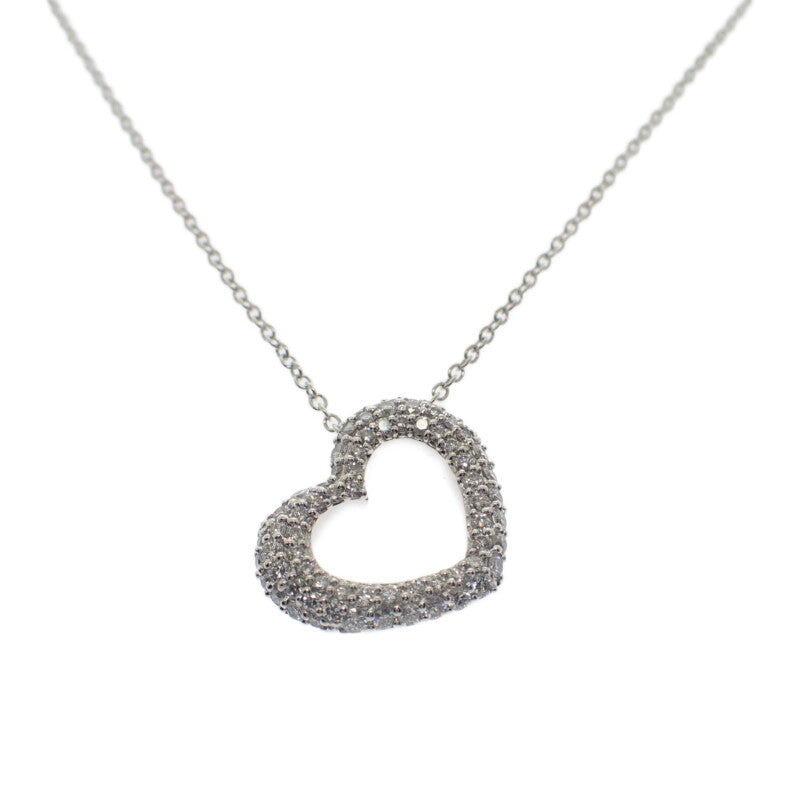 ポンテヴェキオ Ponte Vecchio エモツィオーネ GL0003N110WDWG ネックレス K18ホワイトゴールド ダイヤモンド レディース【中古】【Aランク】