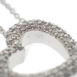 ポンテヴェキオ Ponte Vecchio エモツィオーネ GL0003N110WDWG ネックレス K18ホワイトゴールド ダイヤモンド レディース【中古】【Aランク】