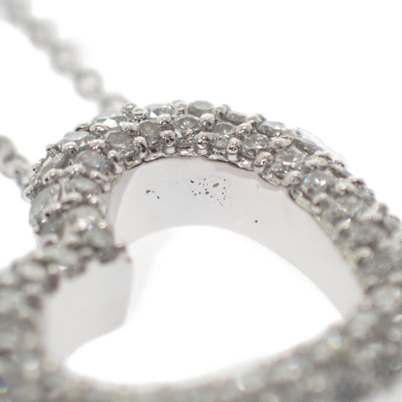 ポンテヴェキオ Ponte Vecchio エモツィオーネ GL0003N110WDWG ネックレス K18ホワイトゴールド ダイヤモンド レディース【中古】【Aランク】