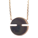 ショーメ Chaumet ジュドゥリアンハーモニー スモールモデル 084220-000 ネックレス K18ピンクゴールド ダイヤモンド マザーオブパール レディース【中古】【Aランク】