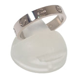 カルティエ CARTIER ミニ ラブ 11号 B4085151 リング K18ホワイトゴールド 51 レディース【中古】【Aランク】