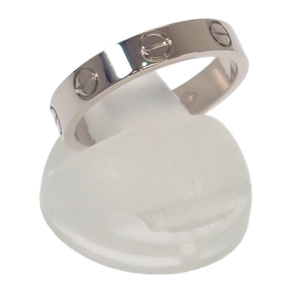 カルティエ CARTIER ミニ ラブ 11号 B4085151 リング K18ホワイトゴールド 51 レディース【中古】【Aランク】