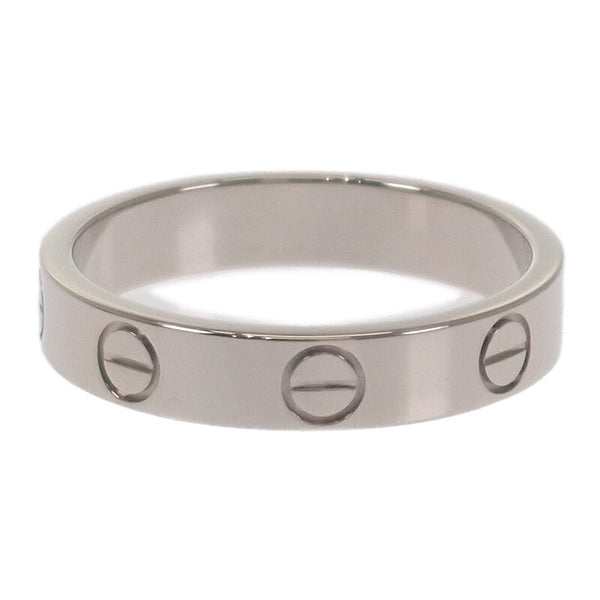 カルティエ CARTIER ミニ ラブ 11号 B4085151 リング K18ホワイトゴールド 51 レディース【中古】【Aランク】
