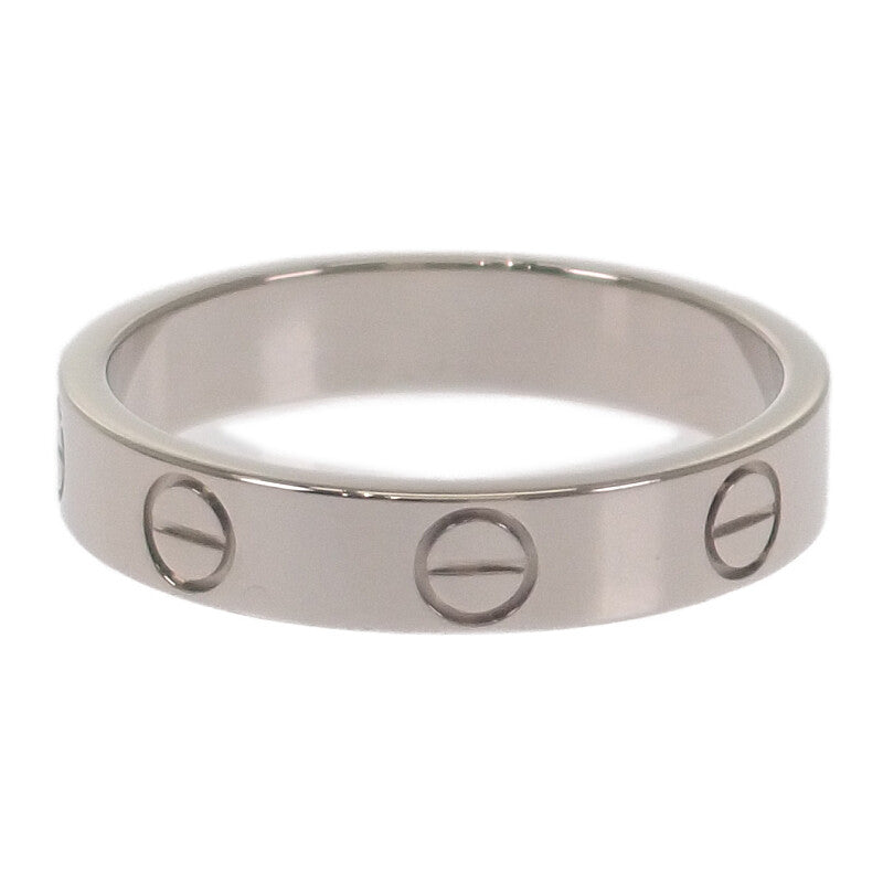 カルティエ CARTIER ミニ ラブ 11号 B4085151 リング K18ホワイトゴールド 51 レディース【中古】【Aランク】
