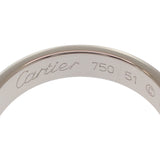 カルティエ CARTIER ミニ ラブ 11号 B4085151 リング K18ホワイトゴールド 51 レディース【中古】【Aランク】