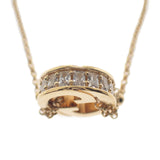 グッチ GUCCI ブロンディチャーム 837340_J9740_8519 ブレスレット 金メッキ レディース【中古】【Aランク】