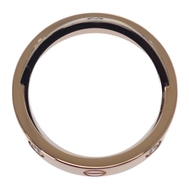 カルティエ CARTIER ビーラブ 7号 B4094347 リング K18ピンクゴールド K18ホワイトゴールド ダイヤモンド 47 レディース【中古】【Aランク】