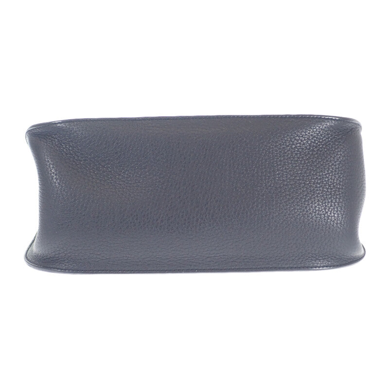 エルメス HERMES ジプシエール28 ショルダーバッグ トリヨンクレマンス ブラック シルバー金具 レディース【中古】【Aランク】