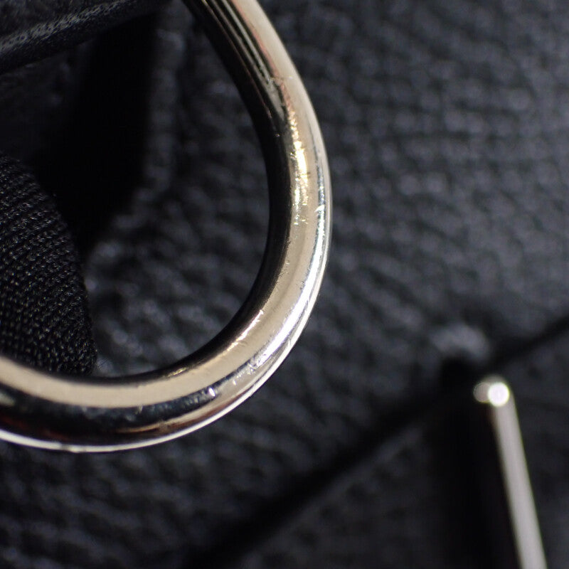 エルメス HERMES ジプシエール28 ショルダーバッグ トリヨンクレマンス ブラック シルバー金具 レディース【中古】【Aランク】