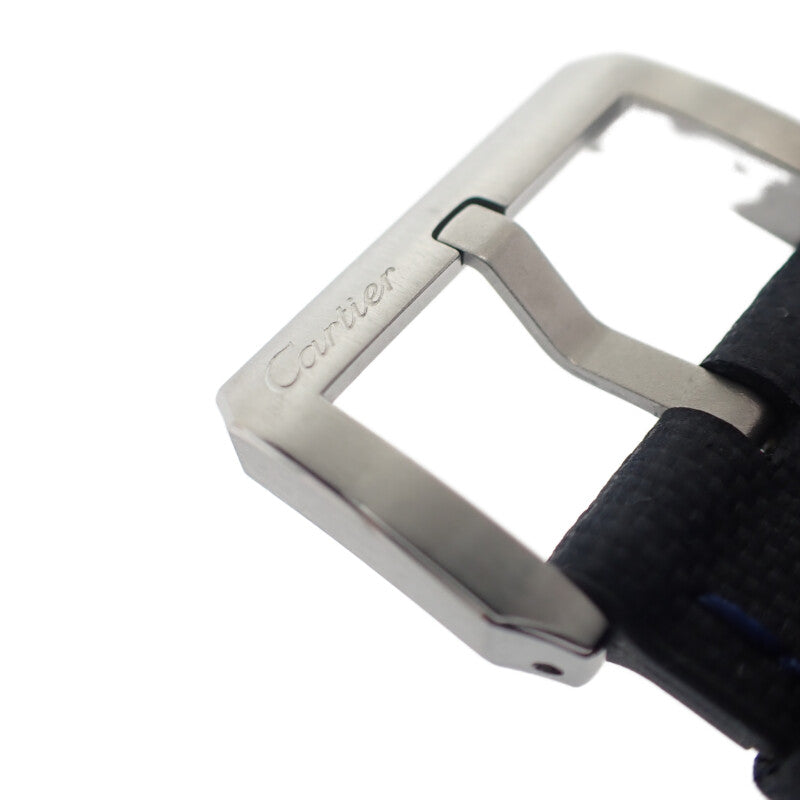 カルティエ CARTIER カリブル ダイバー WSCA0010 腕時計 セラミック ステンレススチール ラバーベルト ブルー 自動巻き ブルー文字盤 メンズ【中古】【Aランク】