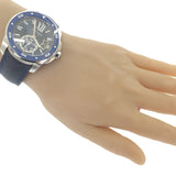カルティエ CARTIER カリブル ダイバー WSCA0010 腕時計 セラミック ステンレススチール ラバーベルト ブルー 自動巻き ブルー文字盤 メンズ【中古】【Aランク】