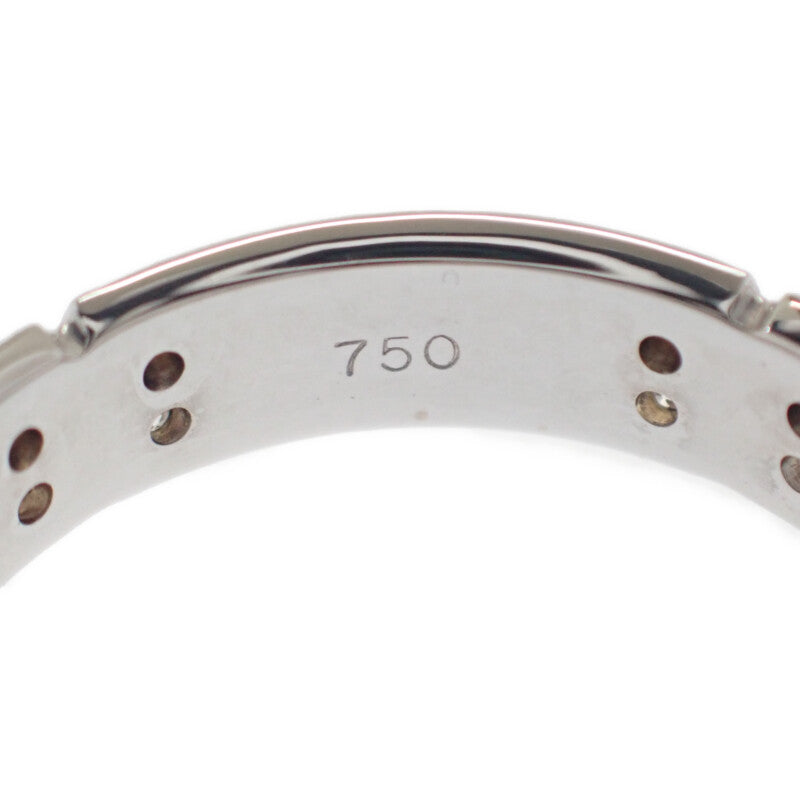 ティファニー TIFFANY&Co. ストリーメリカ 16号 リング K18ホワイトゴールド ダイヤモンド レディース【中古】【Aランク】