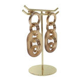 エルメス HERMES ユリディスPM H057080FD00 ピアス メタル バッファローホーン ゴールド レディース【中古】【Aランク】