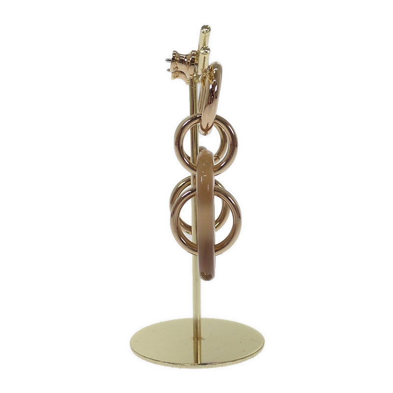 エルメス HERMES ユリディスPM H057080FD00 ピアス メタル バッファローホーン ゴールド レディース【中古】【Aランク】