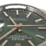 ロレックス ROLEX デイトジャスト36 ランダム 126200 腕時計 ステンレススチール 自動巻き ミントグリーン文字盤 メンズ【中古】【Aランク】