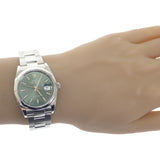 ロレックス ROLEX デイトジャスト36 ランダム 126200 腕時計 ステンレススチール 自動巻き ミントグリーン文字盤 メンズ【中古】【Aランク】