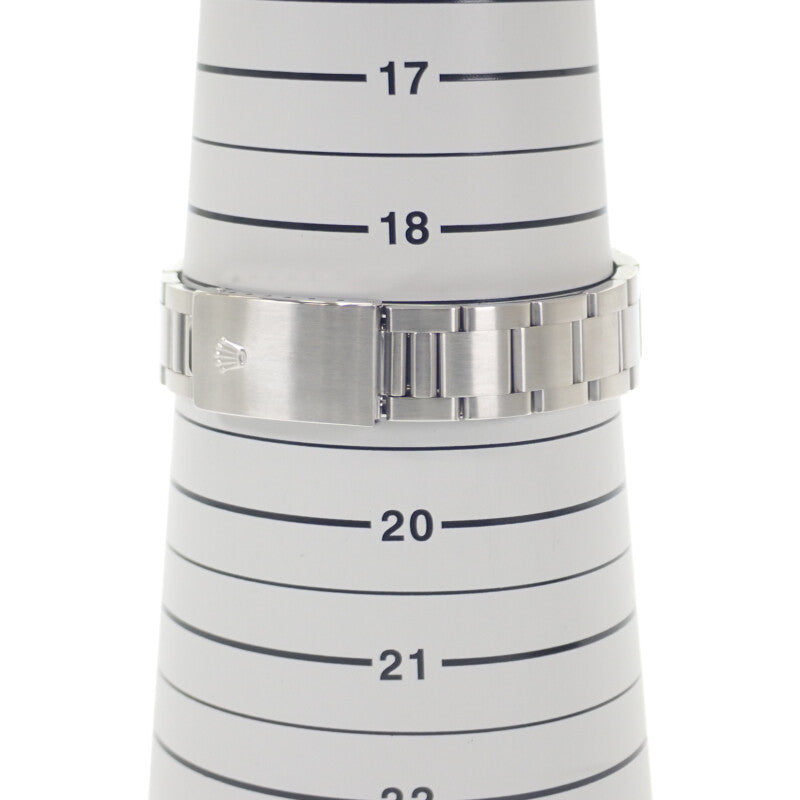 【並行輸入品】ロレックス ROLEX デイトジャスト サンダーバード Y番 16264 腕時計 ステンレススチール K18ホワイトゴールド 自動巻き ブラック文字盤 メンズ【中古】【Aランク】