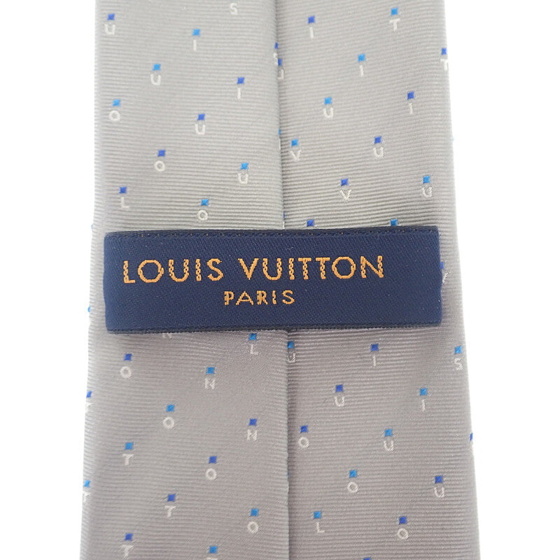 ルイヴィトン LOUIS VUITTON クラヴァット LVスペリング M77847