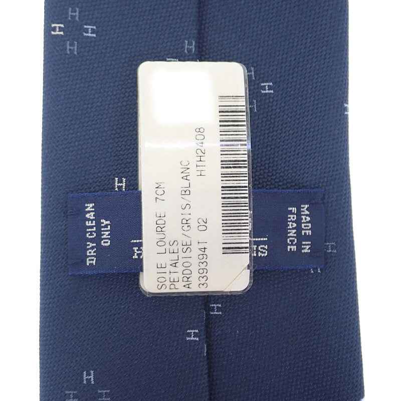 エルメス HERMES シルクタイ ペタル H339394T-02 ネクタイ シルク