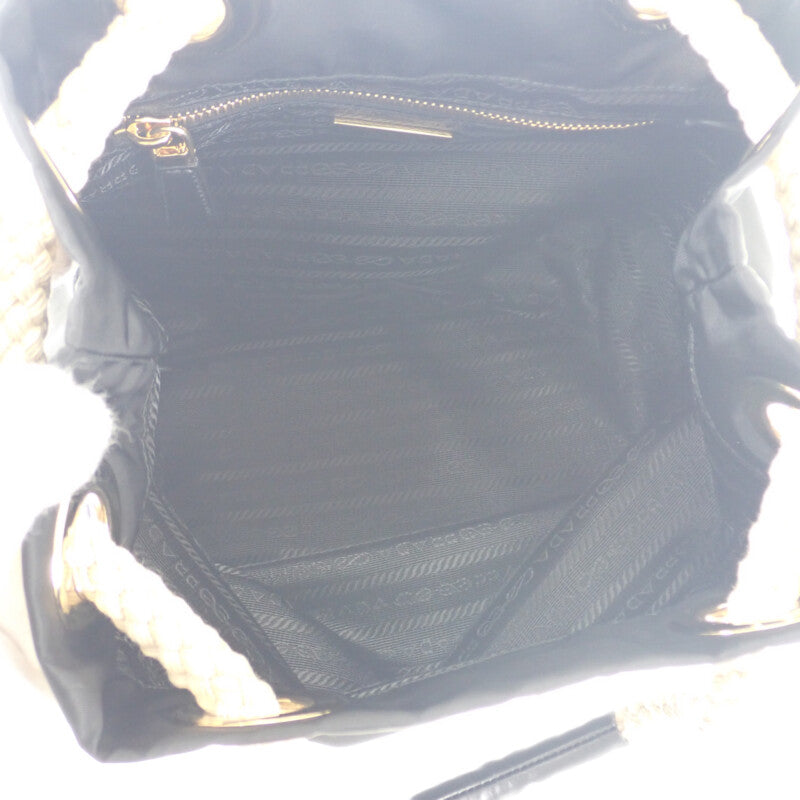 プラダ PRADA マリナースモールバケットバッグ 1BE082 ショルダーバッグ ナイロン ブラック レディース【中古】【Aランク】 プラダ PRADA マリナースモールバケットバッグ 1BE082 ショルダー