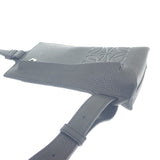 ロエベ LOEWE バーティカルTポケット C500P02X02 ボディバッグ カーフ ブラック メンズ レディース【中古】【Aランク】