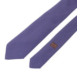 エルメス HERMES シルクタイ CRAVATE SOIE LOURDE 659098T-11 ネクタイ シルク ブルー ローズ メンズ【中古】【Sランク】