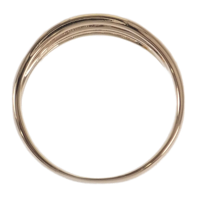 セリーヌ CELINE ロゴ 16号 リング K18イエローゴールド レディース