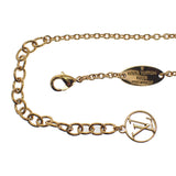 ルイヴィトン LOUIS VUITTON コリエ LtoV M69643 ネックレス メタル ゴールド シルバー レディース【中古】【ABランク】