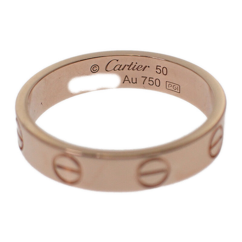 カルティエ CARTIER ラブリング 9.5号 50 B4085200 リング K18ピンクゴールド レディース【中古】【Aランク】