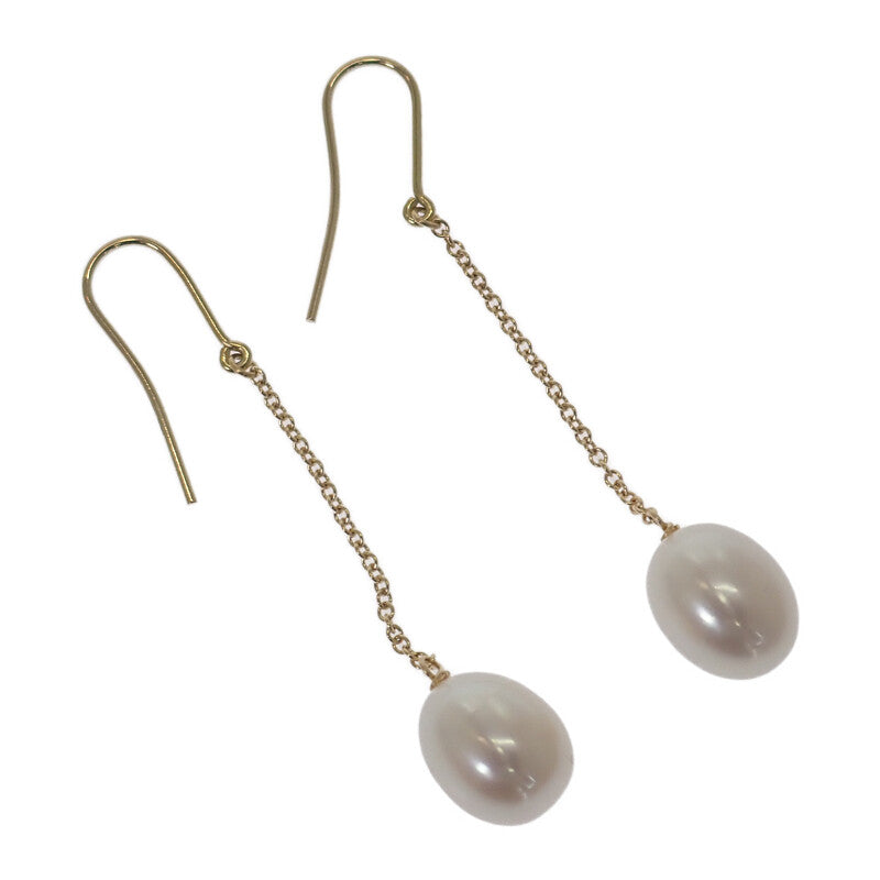 ティファニー TIFFANY&Co. パール バイザヤード 60926905 ピアス K18イエローゴールド レディース【中古】【Aランク】