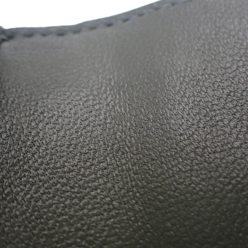 シャネル CHANEL スモールフラップウォレット AP0230-Y04059-NZG82 三つ折り財布 ラムスキン カーキ ゴールド金具 レディース【中古】【Aランク】