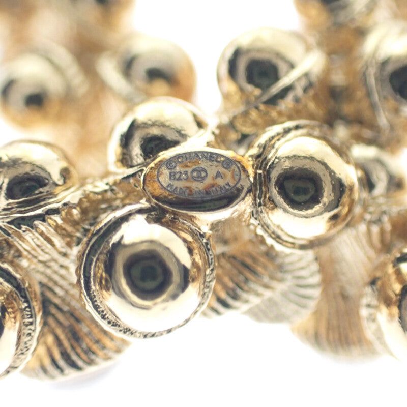 シャネル CHANEL ココマーク パール ABB011 ブローチ メタル ゴールド レディース【中古】【Aランク】