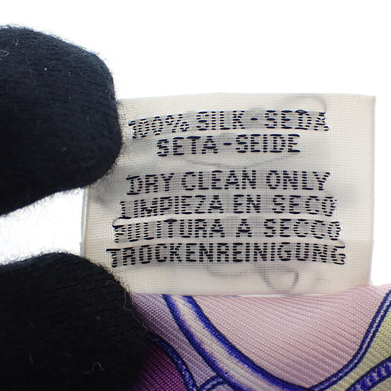 エルメス HERMES ツイリー Coup de Fouet au Bloc H063101S_08 スカーフ シルク パープル レディース【中古】【Aランク】