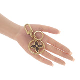 ルイヴィトン LOUIS VUITTON LVトレジャード M01207 モノグラム キーホルダー モノグラムキャンバス ブラウン ゴールド レディース【中古】【Bランク】