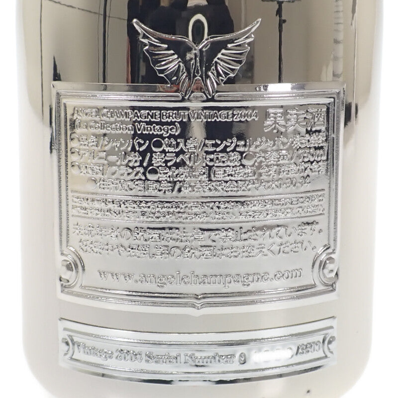 ANGEL CHAMPAGNE エンジェル ヴィンテージ 2004 お酒 750ml シャンパン【中古】【Sランク】