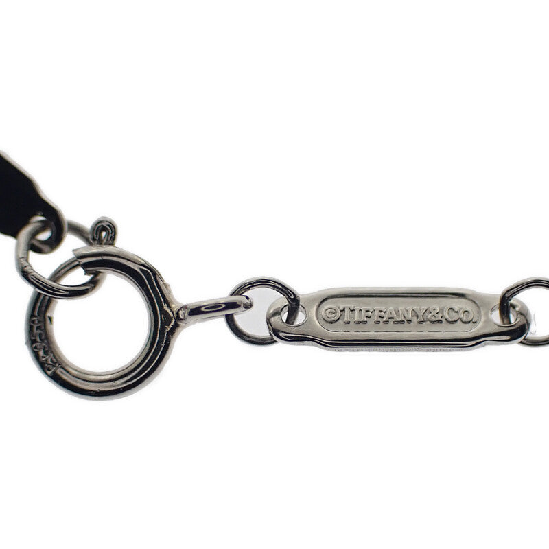 ティファニー TIFFANY&Co. スクエアペンダント ネックレス Pt950プラチナ ダイヤモンド レディース【中古】【Aランク】