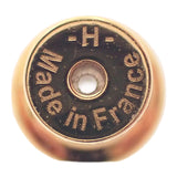 エルメス HERMES ミニ ポップH  ピアス メタル ホワイト ゴールド レディース【中古】【Aランク】